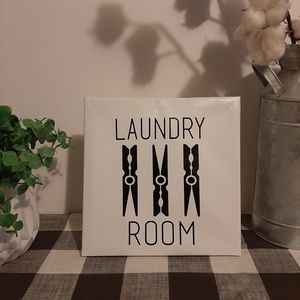 8x8 in Laundry Room canvas